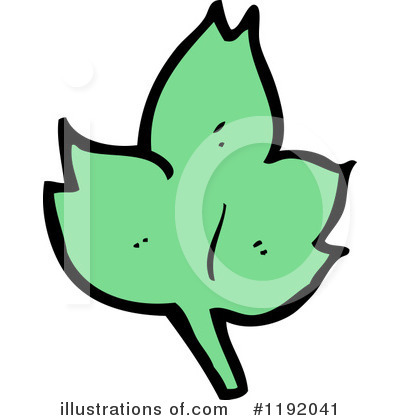 Royalty-Free (RF) Leaf Clipart Illustration by lineartestpilot - Stock Sample #1192041