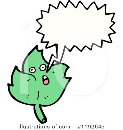 Royalty-Free (RF) Leaf Clipart Illustration by lineartestpilot - Stock Sample #1192045