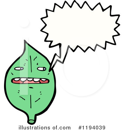 Royalty-Free (RF) Leaf Clipart Illustration by lineartestpilot - Stock Sample #1194039