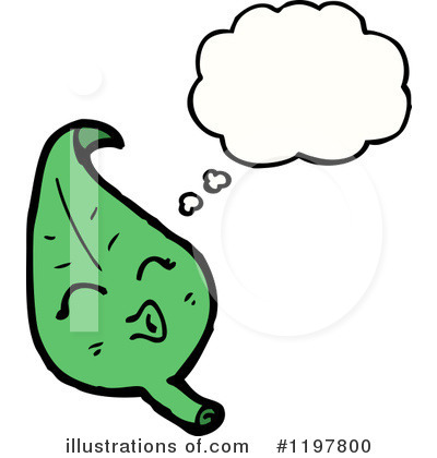 Royalty-Free (RF) Leaf Clipart Illustration by lineartestpilot - Stock Sample #1197800