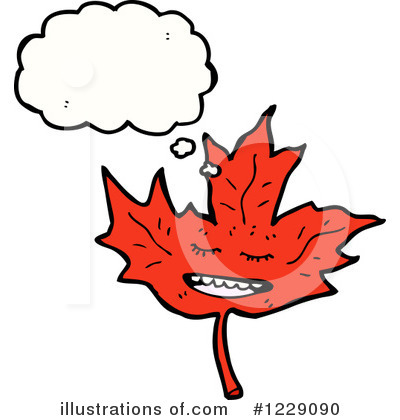 Royalty-Free (RF) Leaf Clipart Illustration by lineartestpilot - Stock Sample #1229090