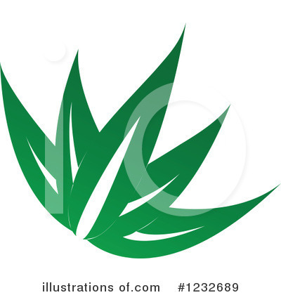Royalty-Free (RF) Leaf Clipart Illustration by Vector Tradition SM - Stock Sample #1232689