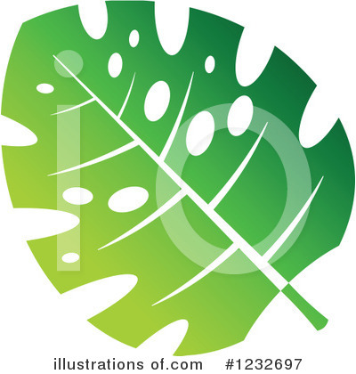 Royalty-Free (RF) Leaf Clipart Illustration by Vector Tradition SM - Stock Sample #1232697