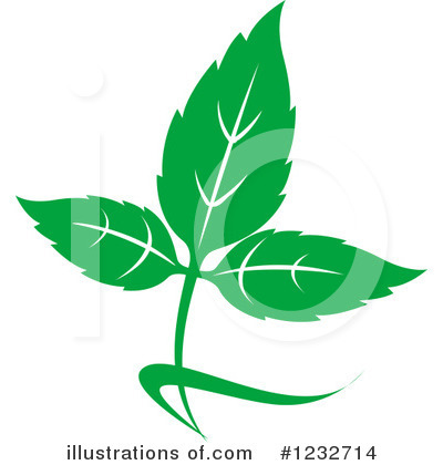 Royalty-Free (RF) Leaf Clipart Illustration by Vector Tradition SM - Stock Sample #1232714