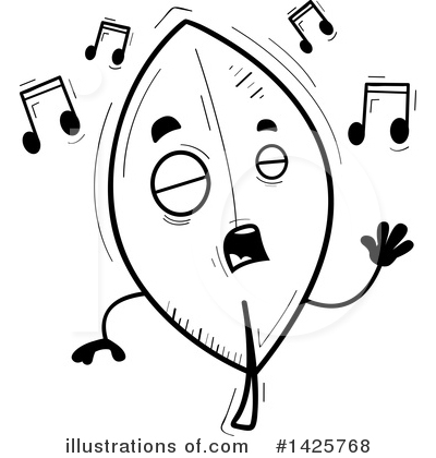 Royalty-Free (RF) Leaf Clipart Illustration by Cory Thoman - Stock Sample #1425768