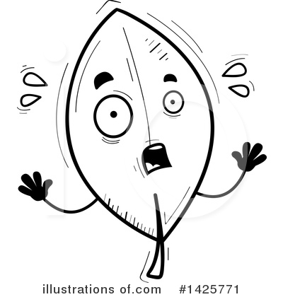 Royalty-Free (RF) Leaf Clipart Illustration by Cory Thoman - Stock Sample #1425771