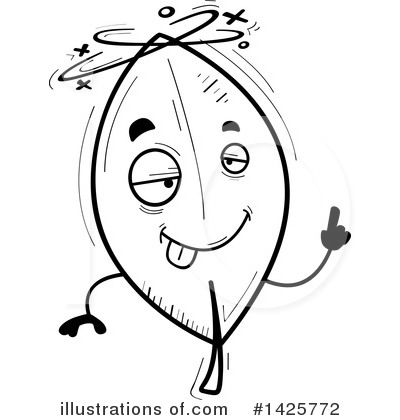 Royalty-Free (RF) Leaf Clipart Illustration by Cory Thoman - Stock Sample #1425772
