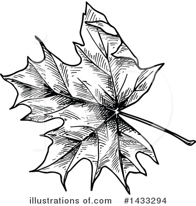 Royalty-Free (RF) Leaf Clipart Illustration by Vector Tradition SM - Stock Sample #1433294