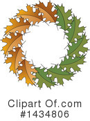 Leaf Clipart #1434806 by Lal Perera