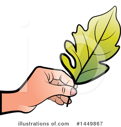 Royalty-Free (RF) Leaf Clipart Illustration by Lal Perera - Stock Sample #1449867
