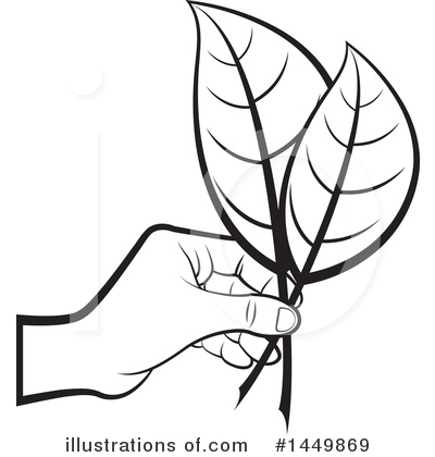Royalty-Free (RF) Leaf Clipart Illustration by Lal Perera - Stock Sample #1449869