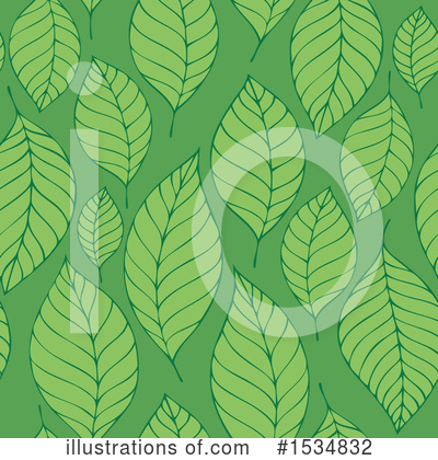 Royalty-Free (RF) Leaf Clipart Illustration by visekart - Stock Sample #1534832