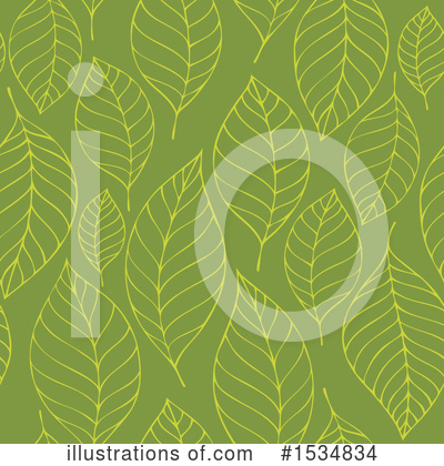 Royalty-Free (RF) Leaf Clipart Illustration by visekart - Stock Sample #1534834