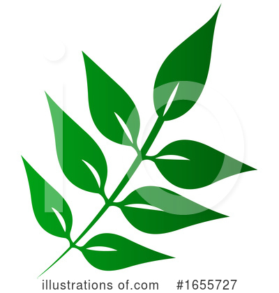 Royalty-Free (RF) Leaf Clipart Illustration by Vector Tradition SM - Stock Sample #1655727