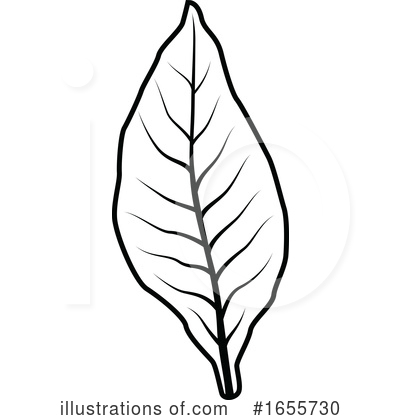 Royalty-Free (RF) Leaf Clipart Illustration by Vector Tradition SM - Stock Sample #1655730