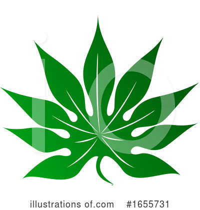 Royalty-Free (RF) Leaf Clipart Illustration by Vector Tradition SM - Stock Sample #1655731