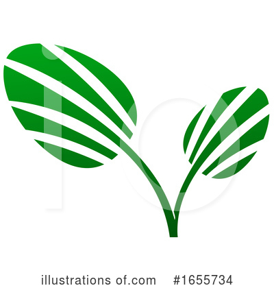 Royalty-Free (RF) Leaf Clipart Illustration by Vector Tradition SM - Stock Sample #1655734