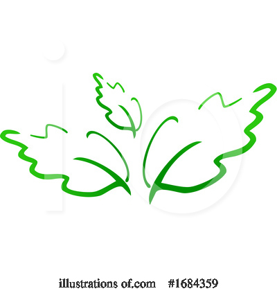 Royalty-Free (RF) Leaf Clipart Illustration by Vector Tradition SM - Stock Sample #1684359