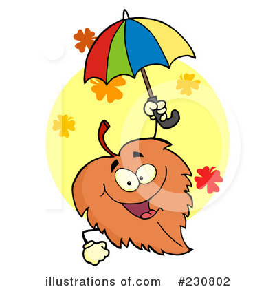 Royalty-Free (RF) Leaf Clipart Illustration by Hit Toon - Stock Sample #230802