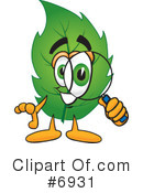 Leaf Clipart #6931 by Mascot Junction