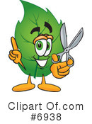 Leaf Clipart #6938 by Mascot Junction