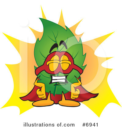 Leaf Clipart #6941 by Mascot Junction