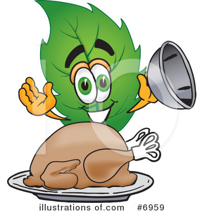 Royalty-Free (RF) Leaf Clipart Illustration by Mascot Junction - Stock Sample #6959