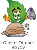 Leaf Clipart #6959 by Mascot Junction