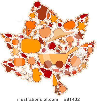 Royalty-Free (RF) Leaf Clipart Illustration by BNP Design Studio - Stock Sample #81432