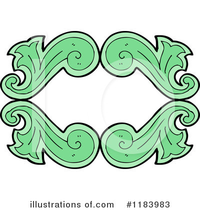Royalty-Free (RF) Leaf Design Clipart Illustration by lineartestpilot - Stock Sample #1183983