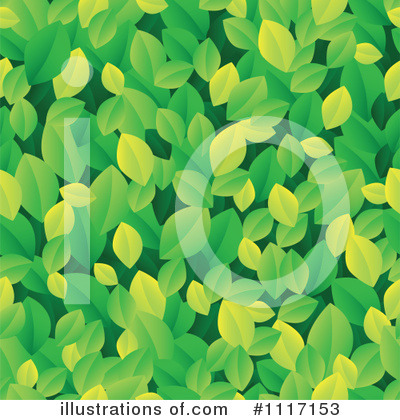 Royalty-Free (RF) Leaves Clipart Illustration by visekart - Stock Sample #1117153