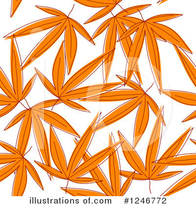 Royalty-Free (RF) Leaves Clipart Illustration by Vector Tradition SM - Stock Sample #1246772