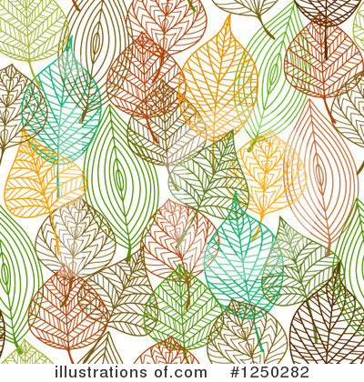 Royalty-Free (RF) Leaves Clipart Illustration by Vector Tradition SM - Stock Sample #1250282
