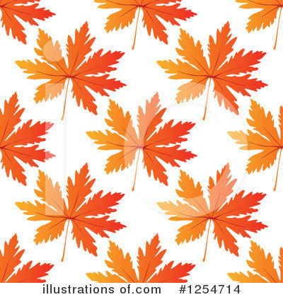Royalty-Free (RF) Leaves Clipart Illustration by Vector Tradition SM - Stock Sample #1254714