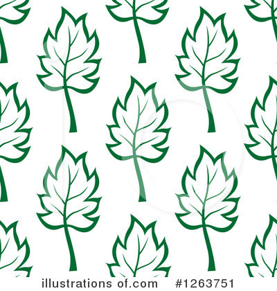 Royalty-Free (RF) Leaves Clipart Illustration by Vector Tradition SM - Stock Sample #1263751