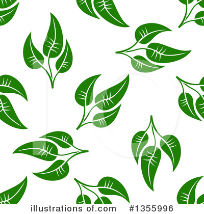 Royalty-Free (RF) Leaves Clipart Illustration by Vector Tradition SM - Stock Sample #1355996