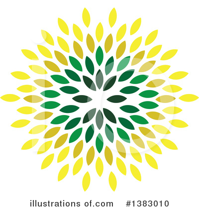 Royalty-Free (RF) Leaves Clipart Illustration by ColorMagic - Stock Sample #1383010