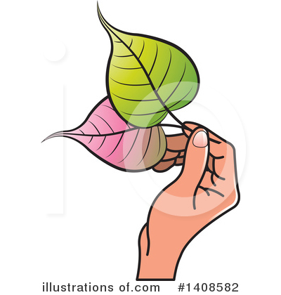 Royalty-Free (RF) Leaves Clipart Illustration by Lal Perera - Stock Sample #1408582