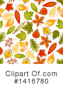 Leaves Clipart #1416780 by Vector Tradition SM