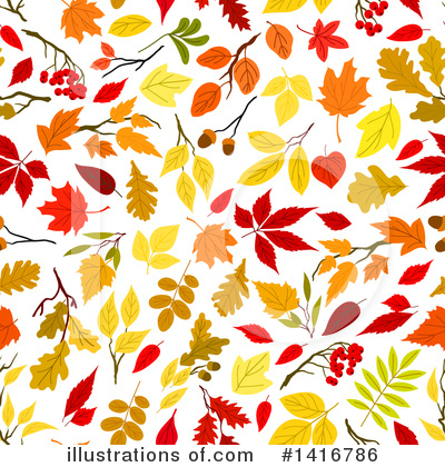 Royalty-Free (RF) Leaves Clipart Illustration by Vector Tradition SM - Stock Sample #1416786
