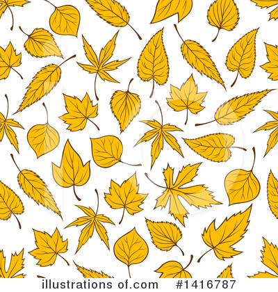 Royalty-Free (RF) Leaves Clipart Illustration by Vector Tradition SM - Stock Sample #1416787