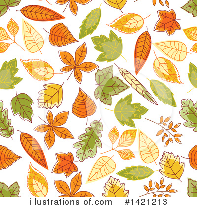 Royalty-Free (RF) Leaves Clipart Illustration by Vector Tradition SM - Stock Sample #1421213