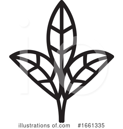 Royalty-Free (RF) Leaves Clipart Illustration by Lal Perera - Stock Sample #1661335
