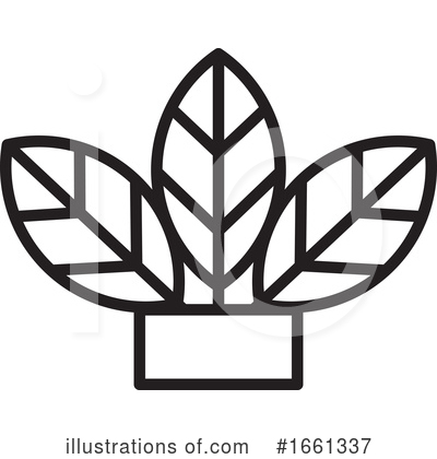 Royalty-Free (RF) Leaves Clipart Illustration by Lal Perera - Stock Sample #1661337