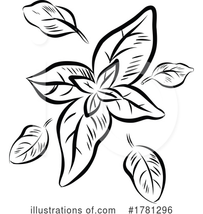 Royalty-Free (RF) Leaves Clipart Illustration by Domenico Condello - Stock Sample #1781296