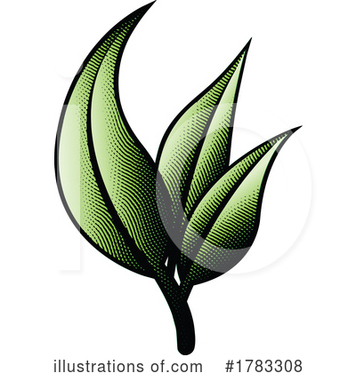 Royalty-Free (RF) Leaves Clipart Illustration by cidepix - Stock Sample #1783308