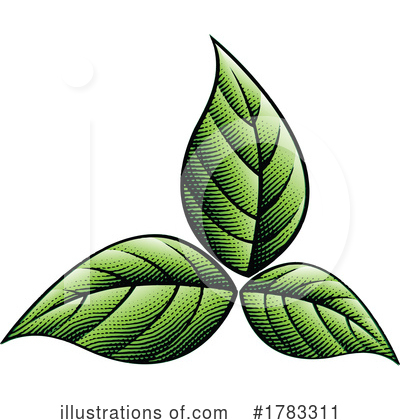 Royalty-Free (RF) Leaves Clipart Illustration by cidepix - Stock Sample #1783311