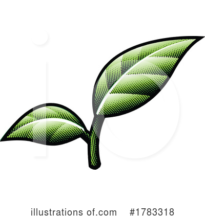 Royalty-Free (RF) Leaves Clipart Illustration by cidepix - Stock Sample #1783318