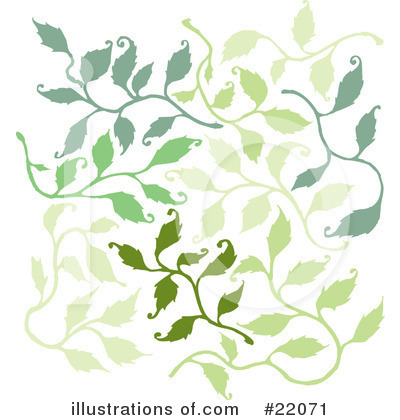 Royalty-Free (RF) Leaves Clipart Illustration by Steve Klinkel - Stock Sample #22071