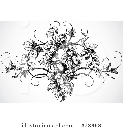 Royalty-Free (RF) Leaves Clipart Illustration by BestVector - Stock Sample #73668